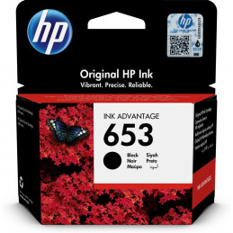 Cartouche d'encre HP 653 Noir