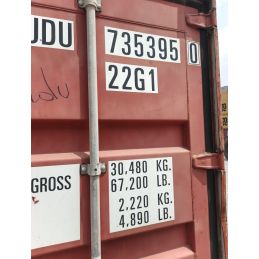 Conteneur maritime vide 40...