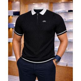 Polo motif texturé Alo Yoga...