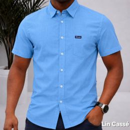 Chemise manche courte...