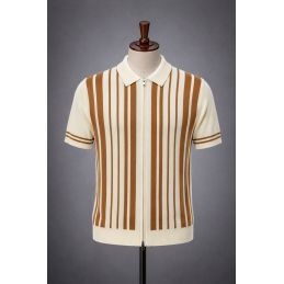Polo homme tricot