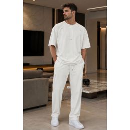 Ensemble jogging homme blanc