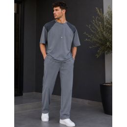 Ensemble jogging homme gris