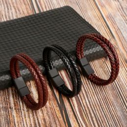Bracelet Homme Multi-Rangs...