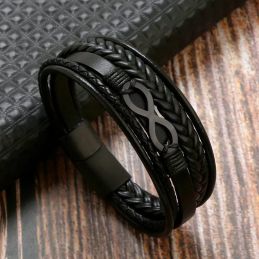 Bracelet Homme Multi-Rangs...