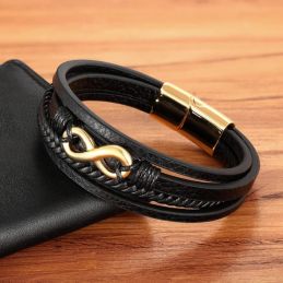 Bracelet Homme Multi-Rangs...