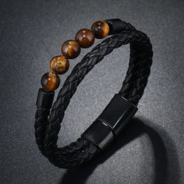 Bracelet Homme Multi-Rangs...