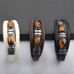 Bracelet Homme Multi-Rangs...