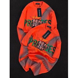 T-shirt oversize imprimé...