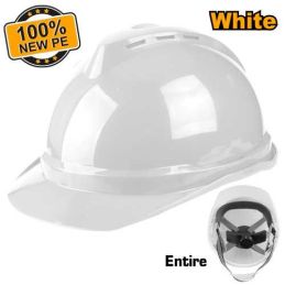 Casque de Chantier Blanc en...