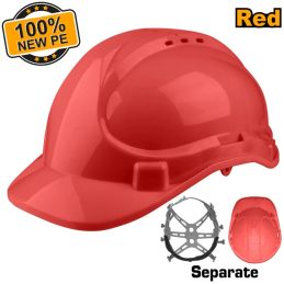 Casque de Chantier Rouge en...