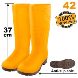 Botte en PVC Jaune Sans...
