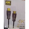 Câble fibre optique 4K HDMI 2.0V (50 mètres)