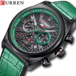 Montre Homme Curren 8392 vert
