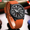 Montre Homme Curren 8437 marron/noir