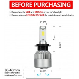 Acheter Ampoule de phare Led H7, Kit de Conversion de feux