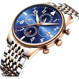Montre Homme NIBOSI 2368 Bleu