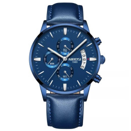 Montre Homme NIBOSI 2309 Bleu