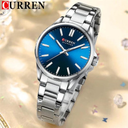 Montre Femme Curren 9090 Bleu