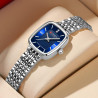 Montre Femme Curren 9093 Bleu Argenté