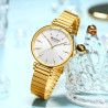 Montre Femme Curren 9081 Blanc Doré