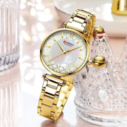 Montre Femme Curren 9072 Doré