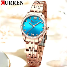 Montre Femme Curren 9086 Bleu