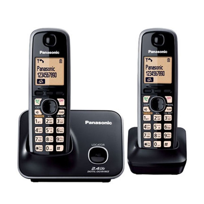 Vente Téléphone Sans Fil Panasonic KX-TG3712BX en Côte d'Ivoire
