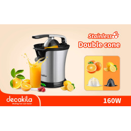 Presse-agrumes inox 160W
