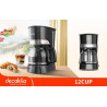 Machine à café 1.5L/850W (12 tasses)