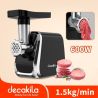 Hachoir à viande 1.5kg/min 600W (noir/gris)
