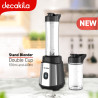 Mixeur sur socle avec 2 tasses