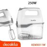 Batteur électrique 250W / 5 vitesses + bol en plastique
