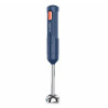Mixeur plongeant bleu 60W sans fil + 2 lames et 1 chargeur