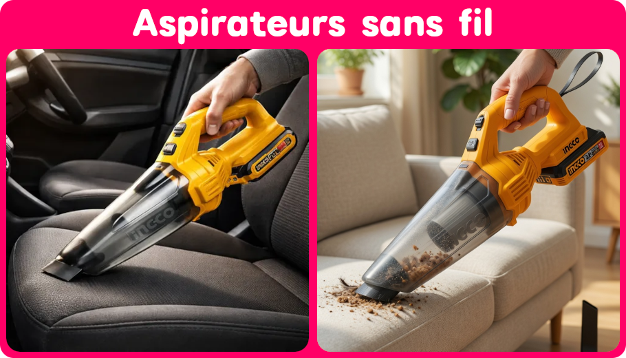 Aspirateurs sans fil
