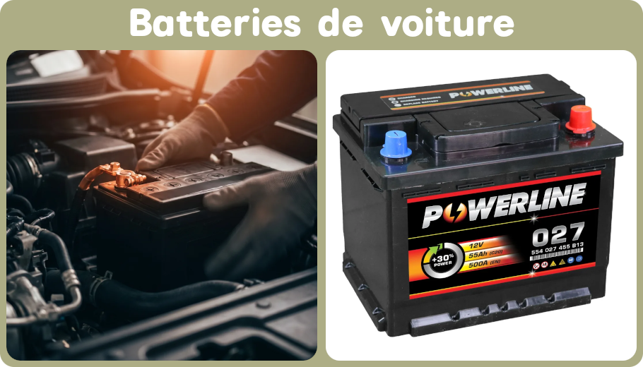 Batteries de voiture