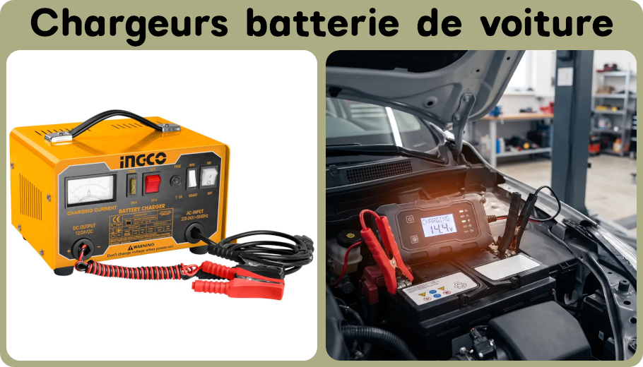 Chargeurs de batterie de voiture