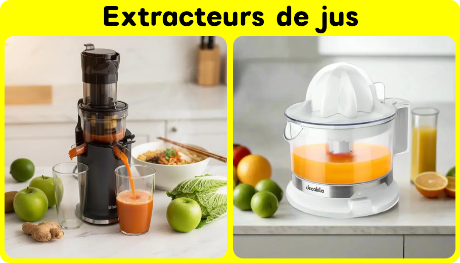 Extracteurs de jus