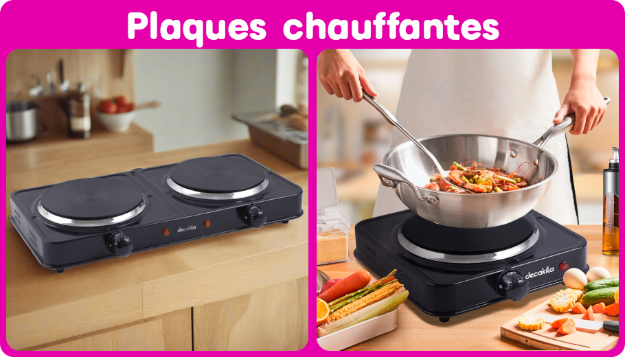 Plaques chauffantes